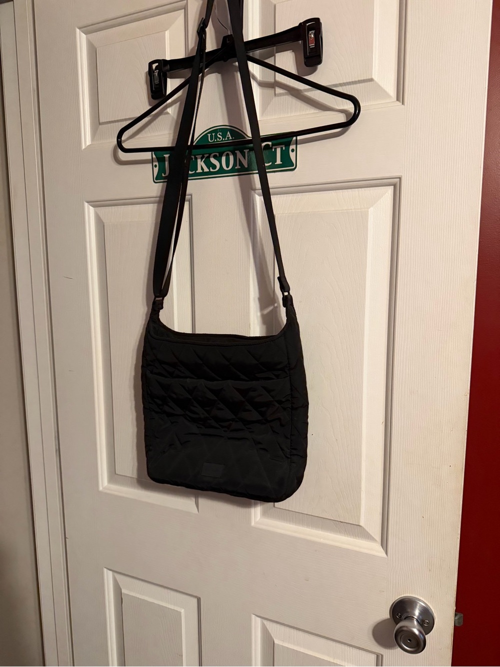 Vera Bradley Black Quilted Crossbody Bag
